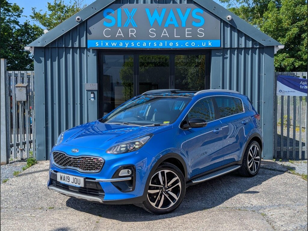 Kia Sportage 1.6 T-gdi 4 Euro 6 Ss WA19JOU Blue #5
