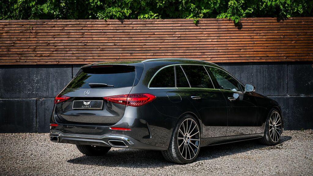 Mercedes-Benz C Class 2022 1.5 C200h Mhev Amg Line Premium Estate RX22UMA Grey #6