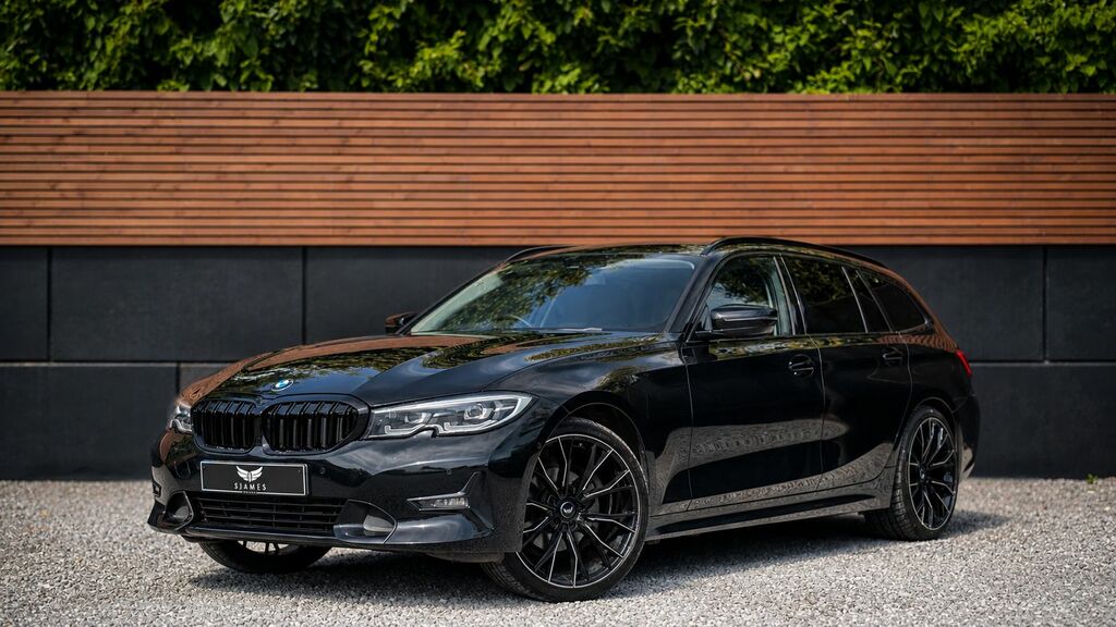 BMW 3 Series 2020 2.0 320D Mht Sport Touring Hybrid Black