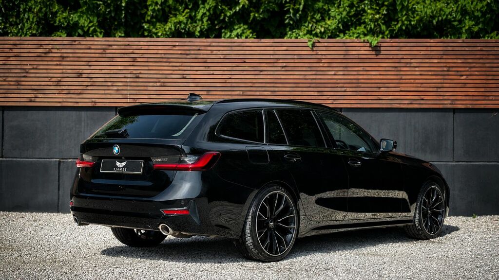 BMW 3 Series 2020 2.0 320D Mht Sport Touring Hybrid YF70PSO Black #6