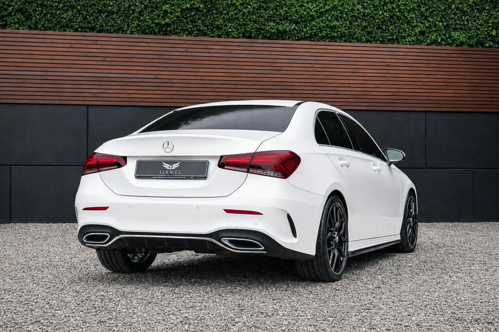 Mercedes-Benz A Class 2022 1.3 A250e 15.6Kwh Amg Line Edition Premium P EF71RHY White #6