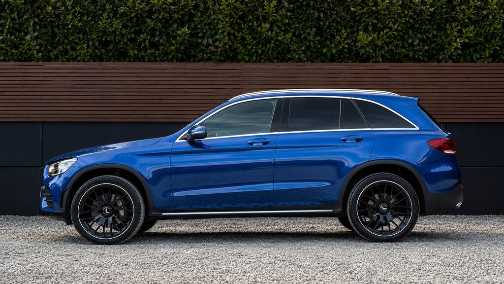 Mercedes-Benz GLC Class 2020 2.0 Glc300d Amg Line Premium Plus Suv D KR70YXV Blue #5