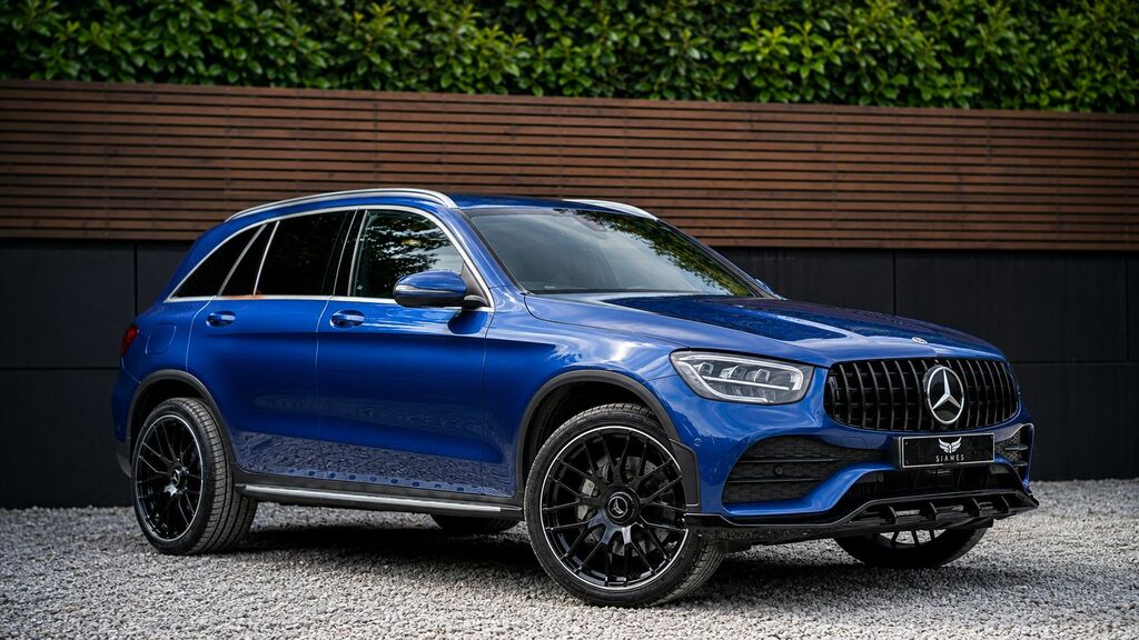 Mercedes-Benz GLC Class 2020 2.0 Glc300d Amg Line Premium Plus Suv D KR70YXV Blue #4