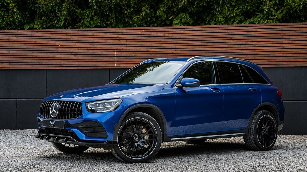 Mercedes-Benz GLC Class 2020 2.0 Glc300d Amg Line Premium Plus Suv D KR70YXV Blue #2