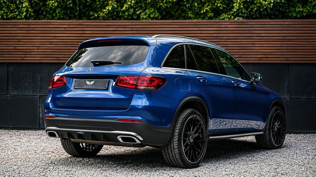 Mercedes-Benz GLC Class 2020 2.0 Glc300d Amg Line Premium Plus Suv D KR70YXV Blue #6