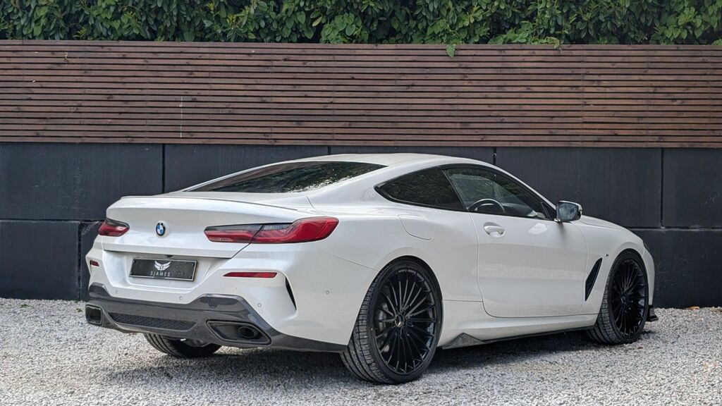 BMW 8 Series Gran Coupe 2019 3.0 840D Coupe Steptronic Xdrive E White #6