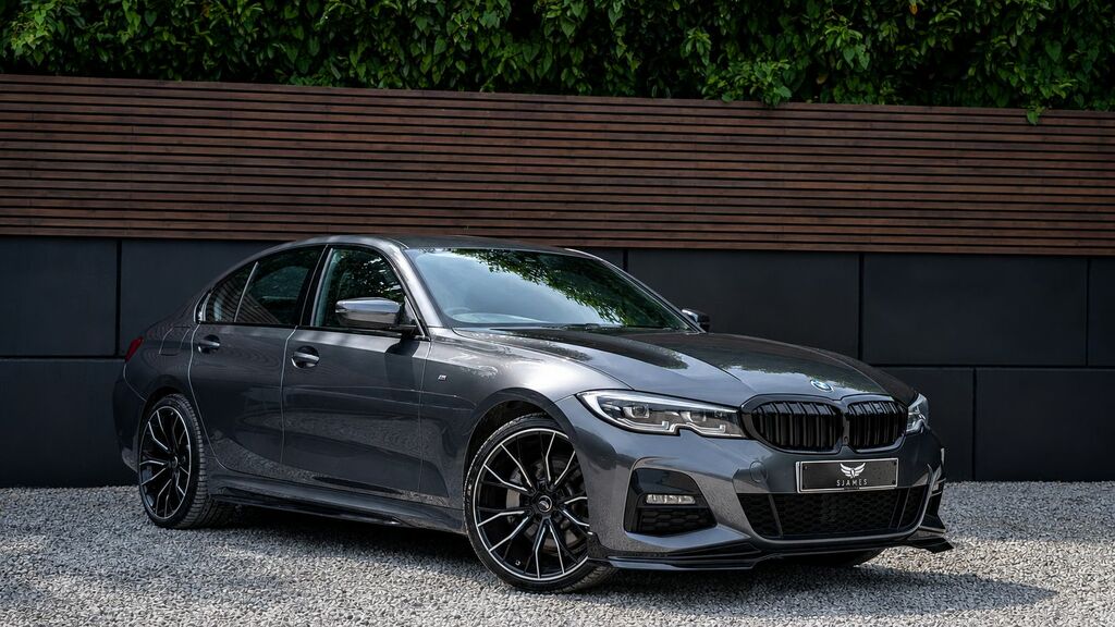 BMW 3 Series 2021 2.0 330E 12Kwh M Sport Saloon Plug AJ71EUP Grey #3
