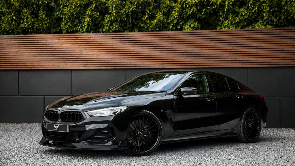 BMW 8 Series Gran Coupe 2022 3.0 840I M Sport Saloon Steptronic EA22XGP Black #2