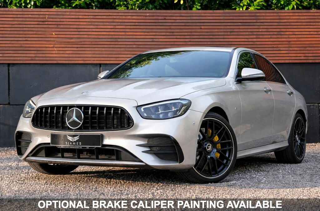 Mercedes-Benz E Class 2022 2.0 E300de 13.5Kwh Amg Line Edition Saloon Silver