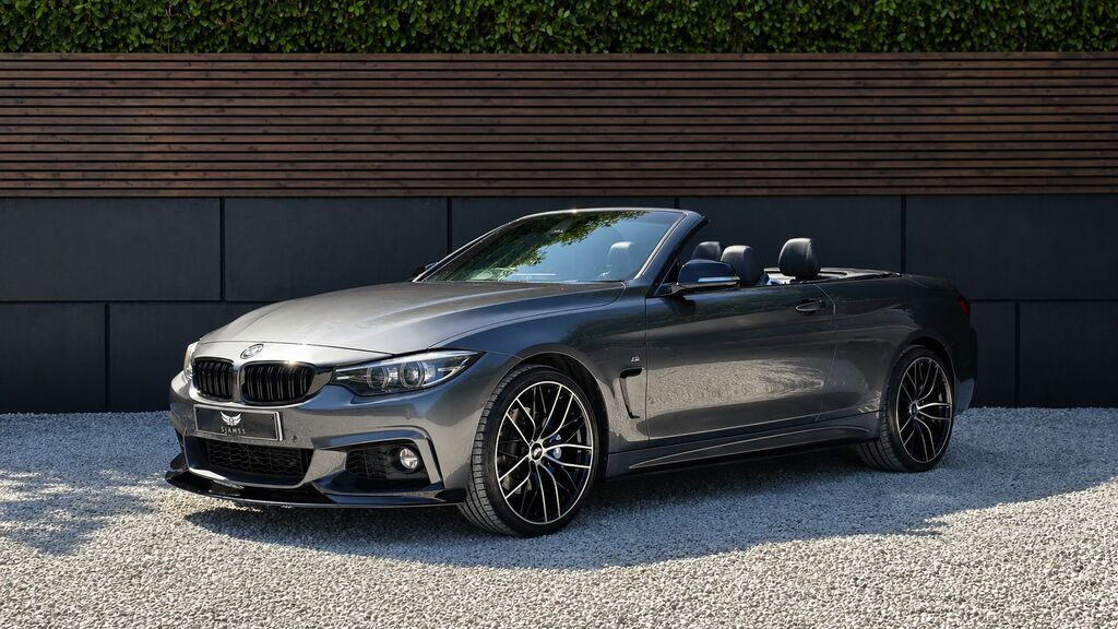 BMW 4 Series 2019 3.0 435D M Sport Convertible YF19PMB Grey #5