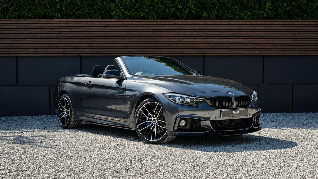 BMW 4 Series 2019 3.0 435D M Sport Convertible YF19PMB Grey #2