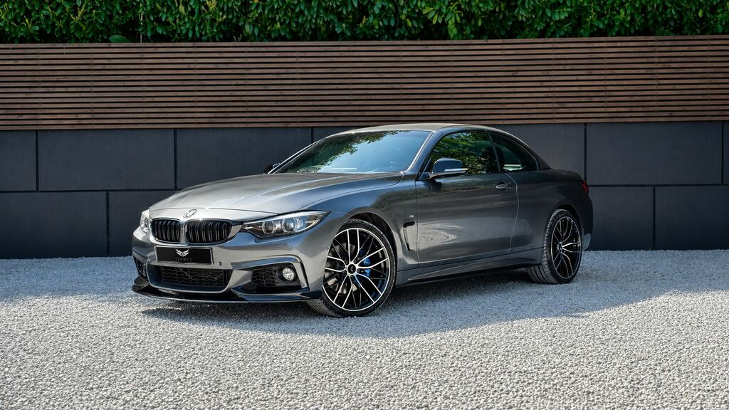 BMW 4 Series 2019 3.0 435D M Sport Convertible YF19PMB Grey #3
