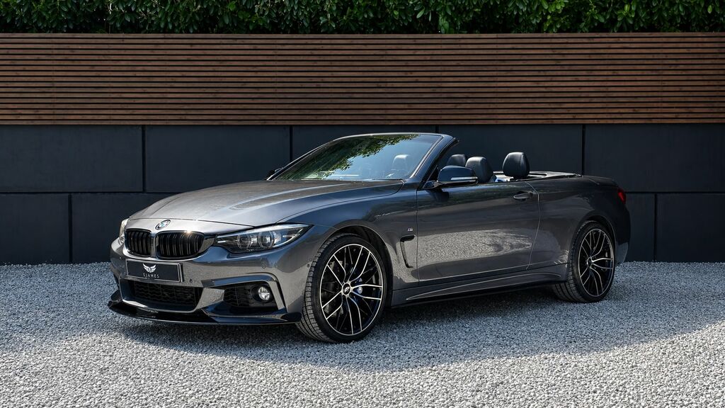 BMW 4 Series 2019 3.0 435D M Sport Convertible Grey