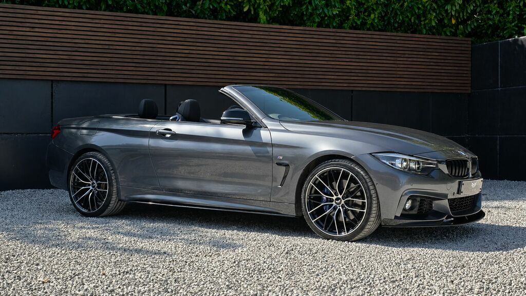 BMW 4 Series 2019 3.0 435D M Sport Convertible YF19PMB Grey #4