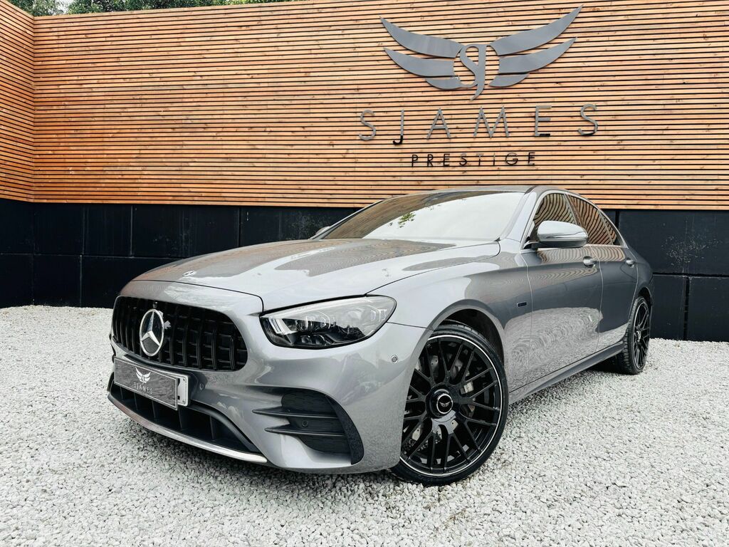 Mercedes-Benz E Class 2020 2.0 E300de 13.5Kwh Amg Line Saloon Grey