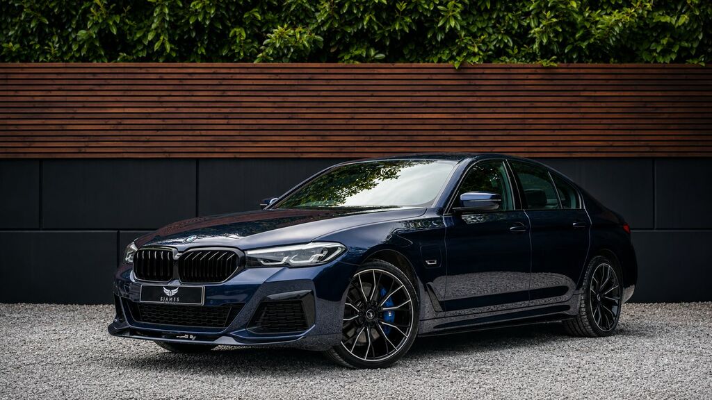 BMW 5 Series 2022 2.0 530E 12Kwh M Sport Saloon Plug Blue