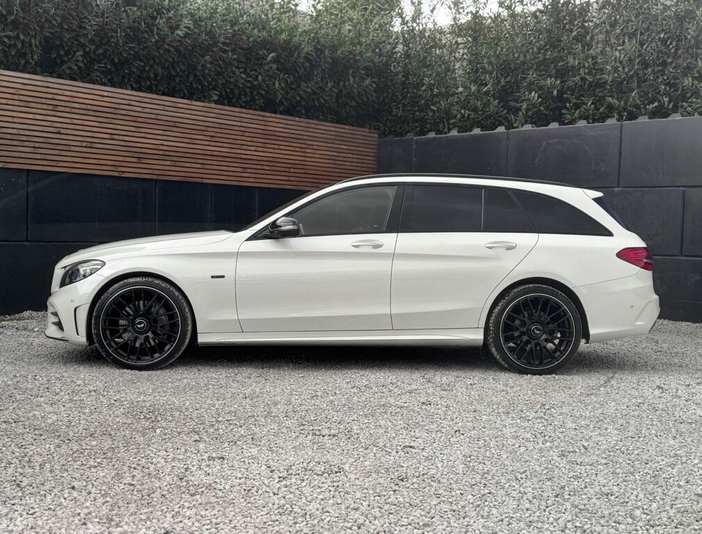 Mercedes-Benz C Class 2021 2.0 C300de 13.5Kwh Amg Line Night Edition Pr LP21NTA White #4