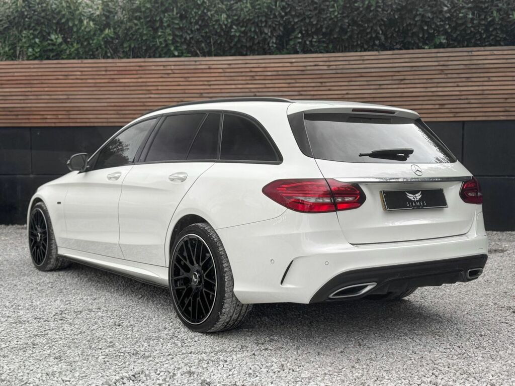 Mercedes-Benz C Class 2021 2.0 C300de 13.5Kwh Amg Line Night Edition Pr LP21NTA White #6