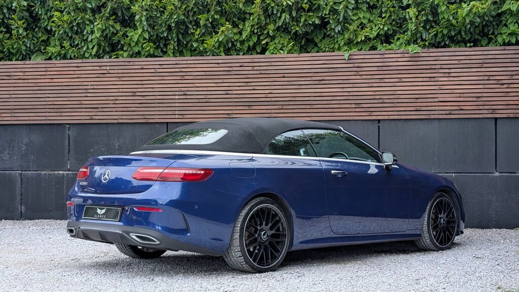 Mercedes-Benz E Class 2020 2.0 E220d Amg Line Premium Plus Cabriolet 2 LC70MUU Blue #6