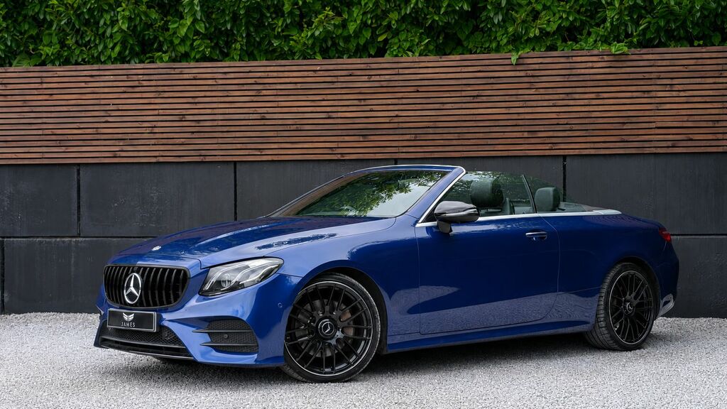 Mercedes-Benz E Class 2020 2.0 E220d Amg Line Premium Plus Cabriolet 2 Blue