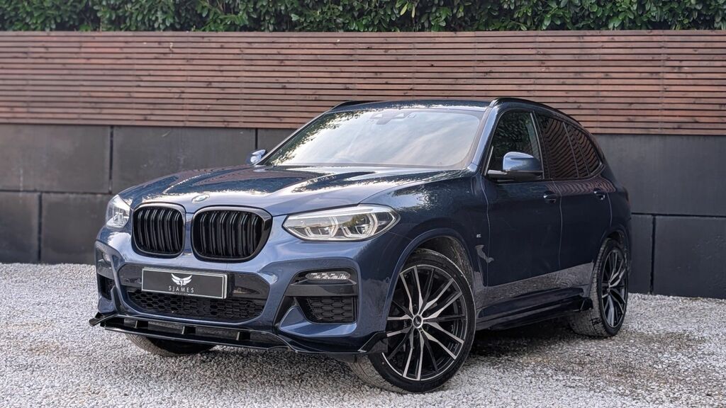 BMW X3 2018 3.0 30D M Sport Suv Xdrive Eu DF68EEH Blue #2