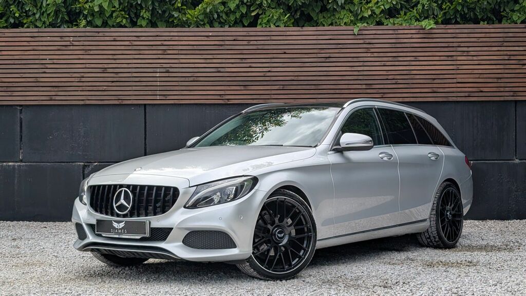 Mercedes-Benz C Class 2017 2.1 C220d Sport Premium Plus Estate Die Silver