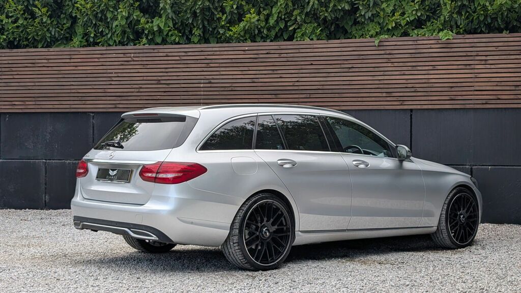 Mercedes-Benz C Class 2017 2.1 C220d Sport Premium Plus Estate Die KV17CKU Silver #6