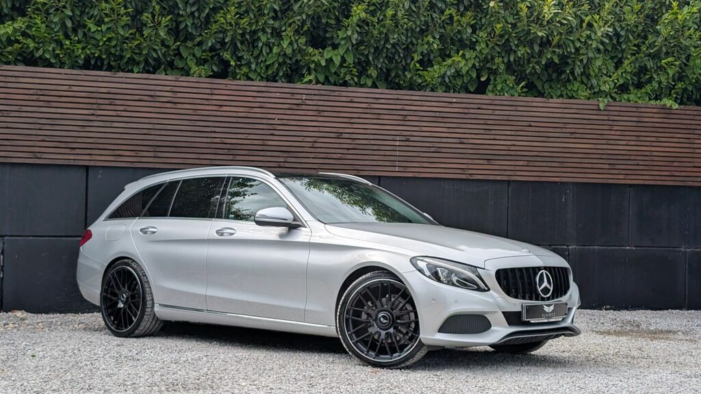 Mercedes-Benz C Class 2017 2.1 C220d Sport Premium Plus Estate Die KV17CKU Silver #3