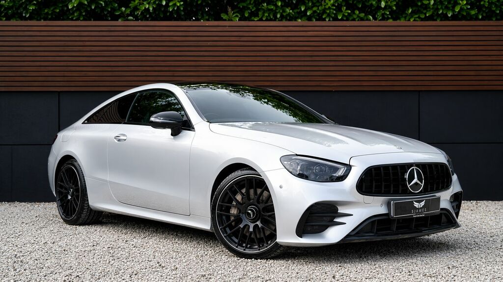 Mercedes-Benz E Class 2021 2.0 E300h Mhev Amg Line Night Edition Premiu LL21YDM White #3