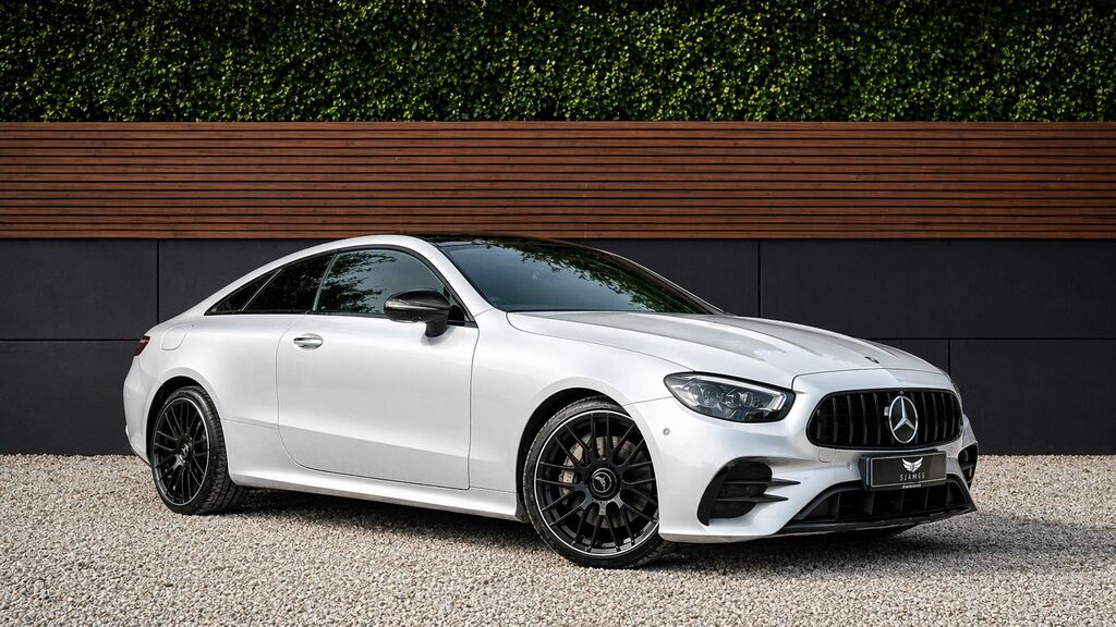 Mercedes-Benz E Class 2021 2.0 E300h Mhev Amg Line Night Edition Premiu LL21YDM White #4