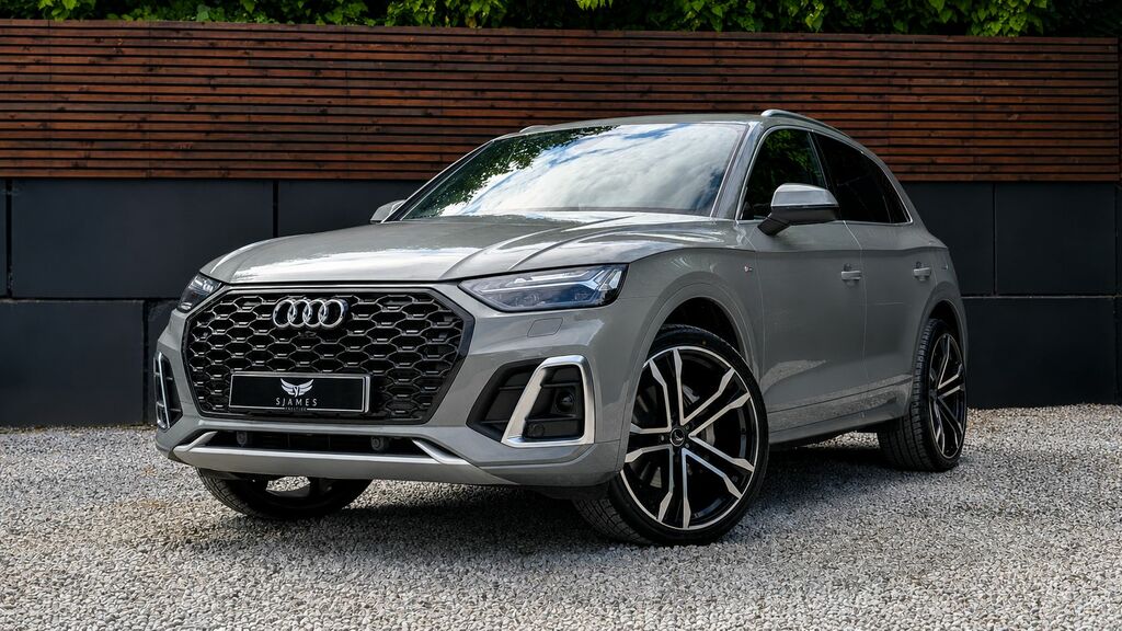 Audi Q5 2021 2.0 Tdi 40 S Line Suv S Tronic Qua Grey