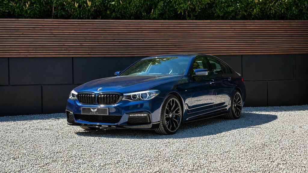 BMW 5 Series 2017 3.0 530D M Sport Saloon Xdriv Blue