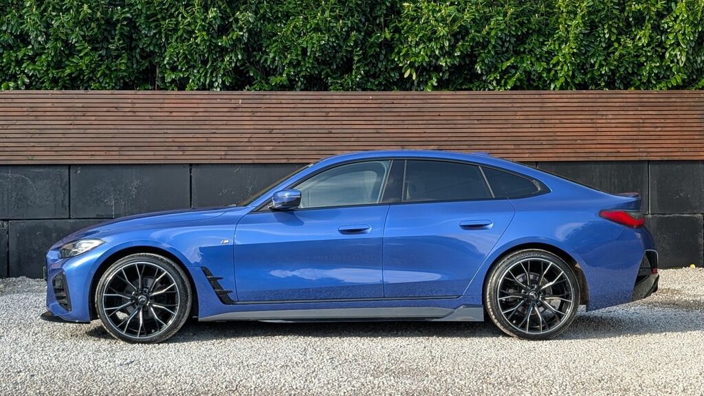 BMW 4 Series Gran Coupe 2022 2.0 420I M Sport Hatchback Eu BT72RUY Blue #4