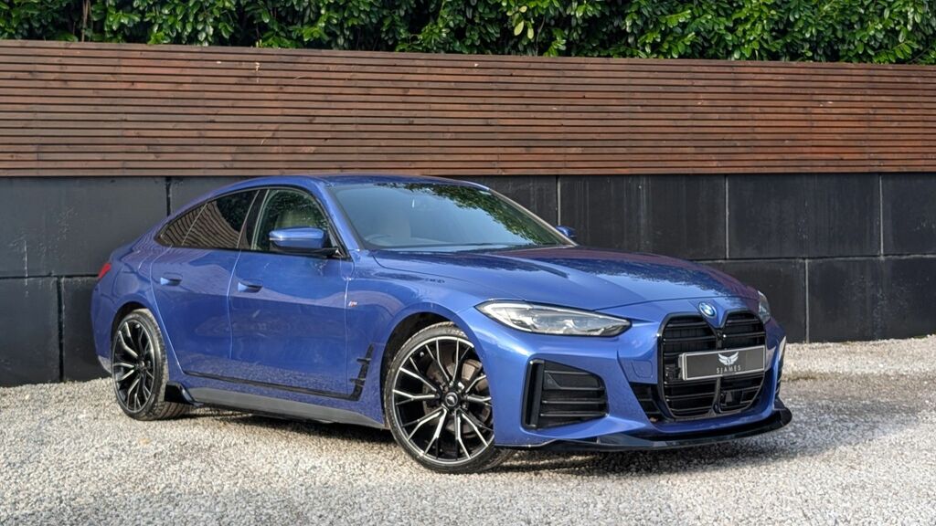 BMW 4 Series Gran Coupe 2022 2.0 420I M Sport Hatchback Eu BT72RUY Blue #3