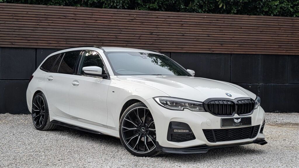 BMW 3 Series 2022 2.0 330E 12Kwh M Sport Touring Plu MM22OFJ White #3