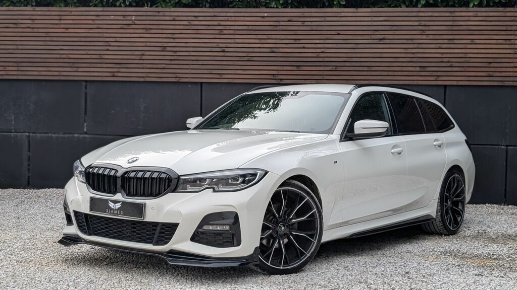 BMW 3 Series 2022 2.0 330E 12Kwh M Sport Touring Plu MM22OFJ White #2