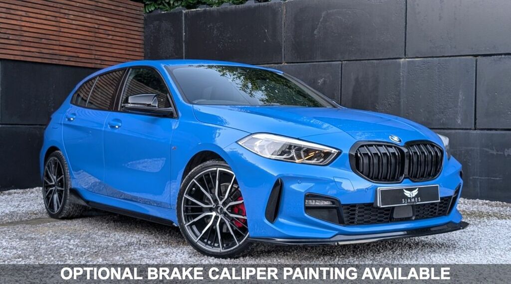 BMW 1 Series 2019 1.5 118I M Sport Hatchback Dct Eur AO69XEX Blue #3