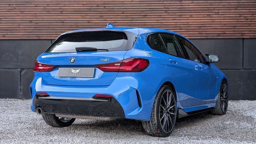 BMW 1 Series 2019 1.5 118I M Sport Hatchback Dct Eur AO69XEX Blue #5