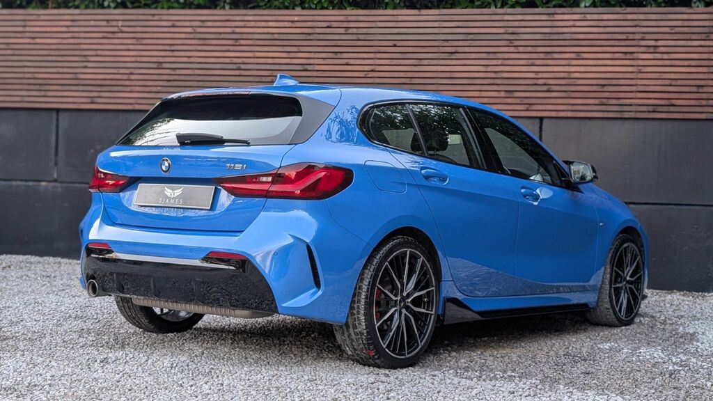 BMW 1 Series 2019 1.5 118I M Sport Hatchback Dct Eur AO69XEX Blue #6