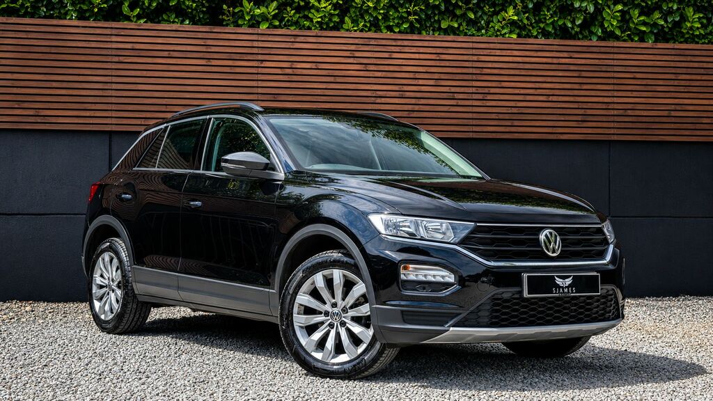 Volkswagen T-Roc 2019 1.6 Tdi Se Suv Euro 6 Ss AG19MZZ Black #3