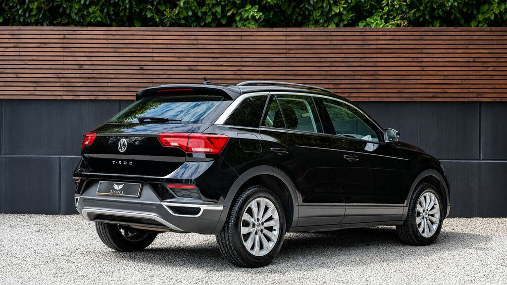 Volkswagen T-Roc 2019 1.6 Tdi Se Suv Euro 6 Ss AG19MZZ Black #6