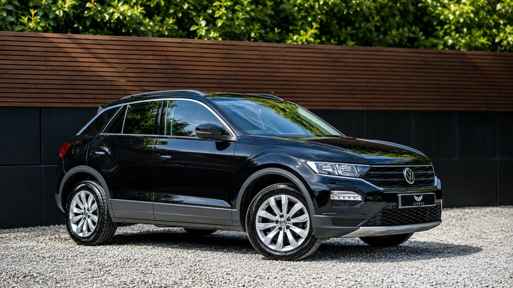 Volkswagen T-Roc 2019 1.6 Tdi Se Suv Euro 6 Ss AG19MZZ Black #4
