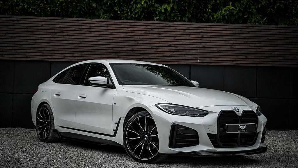 BMW 4 Series Gran Coupe 2022 2.0 420I M Sport Hatchback Eu LL72HUP White #3