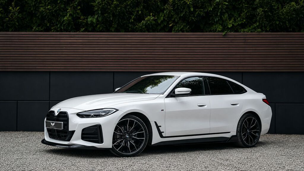 BMW 4 Series Gran Coupe 2022 2.0 420I M Sport Hatchback Eu LL72HUP White #2