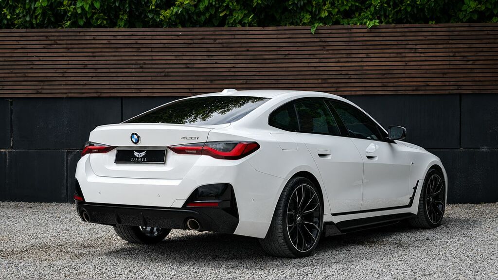 BMW 4 Series Gran Coupe 2022 2.0 420I M Sport Hatchback Eu LL72HUP White #6