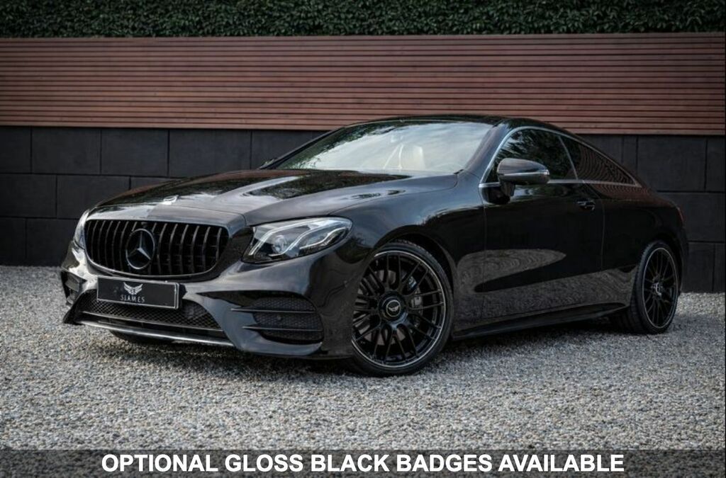 Mercedes-Benz E Class 2020 2.0 E220d Amg Line Premium Plus Coupe D WG20EVJ Black #2
