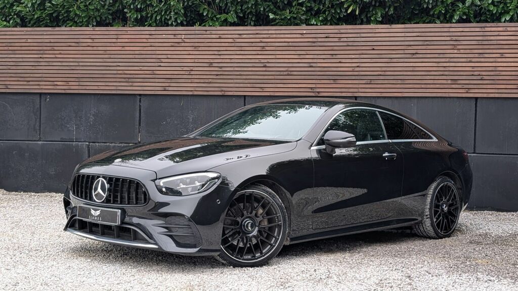 Mercedes-Benz E Class 2021 2.0 E220d Amg Line Premium Coupe WN21GKG Black #2