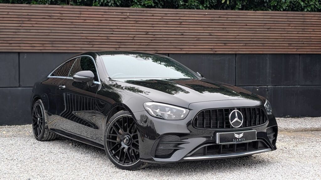 Mercedes-Benz E Class 2021 2.0 E220d Amg Line Premium Coupe WN21GKG Black #3