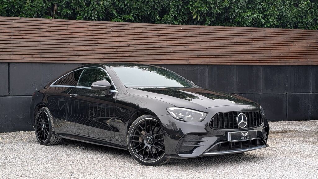 Mercedes-Benz E Class 2021 2.0 E220d Amg Line Premium Coupe WN21GKG Black #4