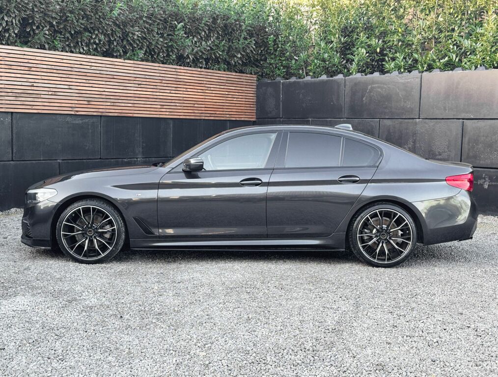 BMW 5 Series 2018 2.0 520D M Sport Saloon Euro EN68AGZ Grey #4